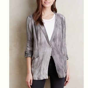 HeiHei shibori Tilla blazer from Anthropologie